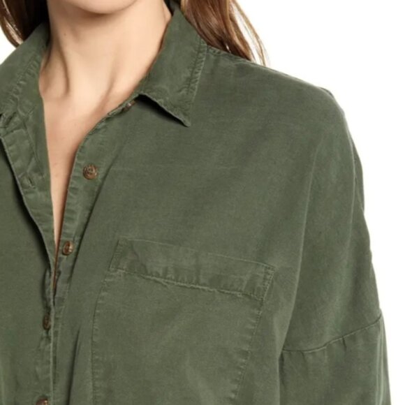 Lou  Grey Galaxy front tie shirt - Picture 2 of 10